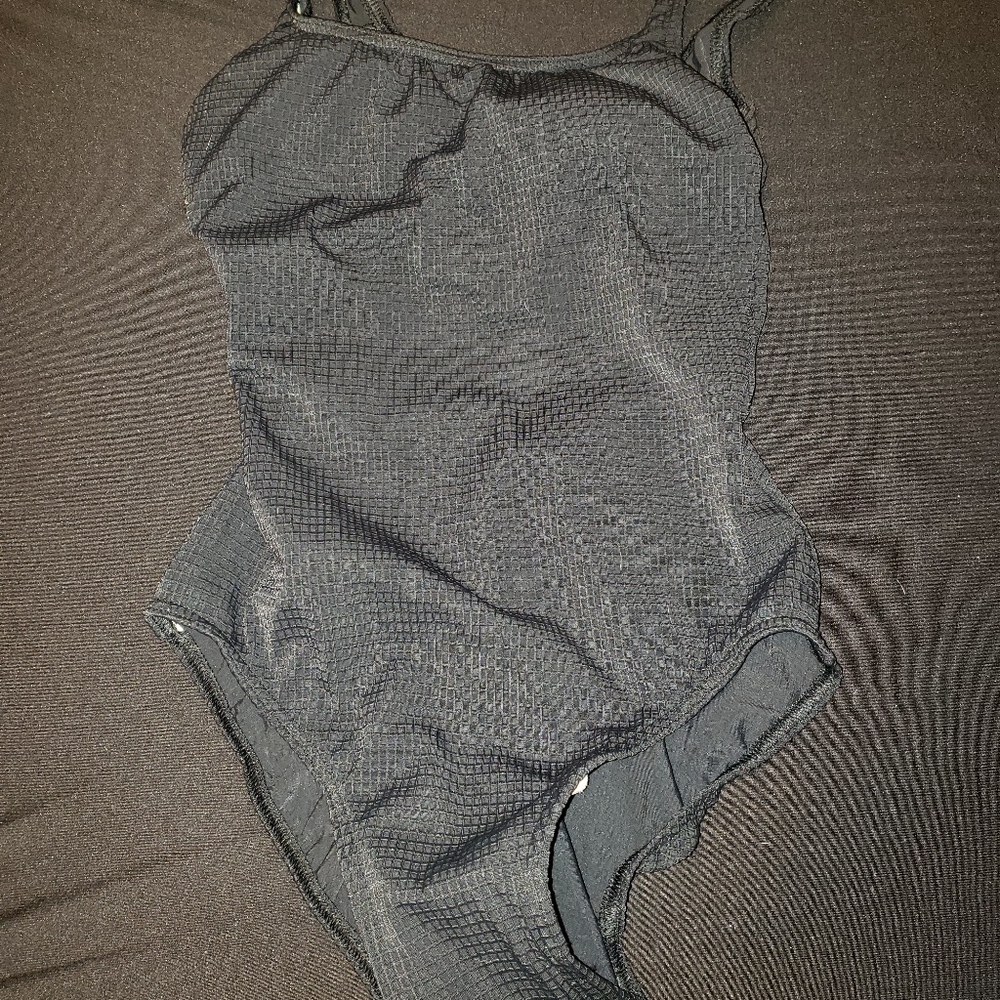 Black one Piece Swim Suit - Never Worn